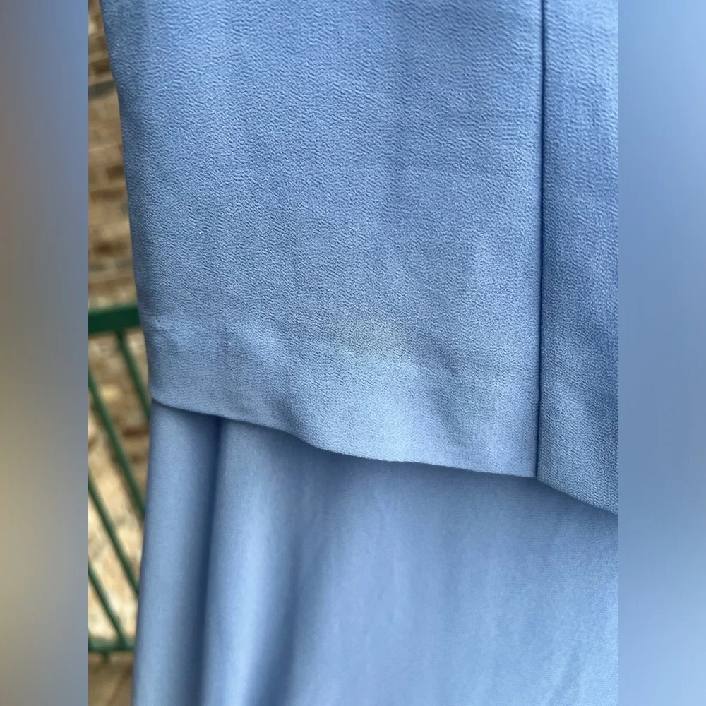 🆕 Jessica Howard Periwinkle Blue Midi Dress Size 6 Wedding Formal Bridesmaid - Picture 5 of 15